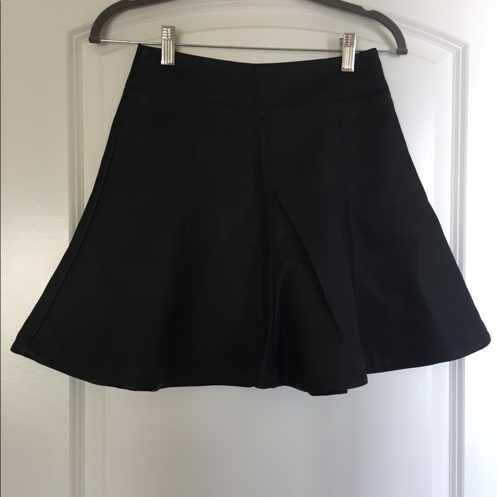 Express Faux Leather Mini Skirt